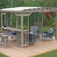 Charleston 14 X 10 Pergola With Sunshade Sam S Club Wood Pergola Backyard Pergola Outdoor Pergola