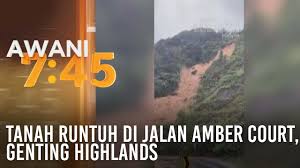 Documents similar to hakisan tanah di malaysia. Kejadian Tanah Runtuh Di Jalan Amber Court Genting Highlands Youtube
