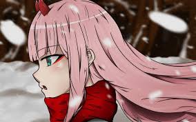 Zero two (darling in the franxx), tree, human representation. Zero Two Windows 10 Theme Themepack Me