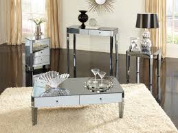 Convenience concepts gold coast mirror coffee table with two drawers, mirror / silver frame. Mirrored Coffee Table Design Images Photos Pictures