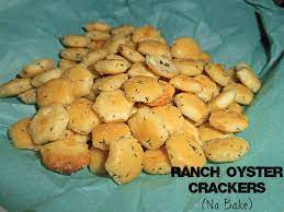 Ranch Oyster Crackers Recipe No Bake Recipe Ranch Oyster Crackers Oyster Crackers Cracker Recipes