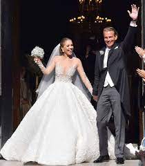 Select from premium victoria swarovski of the highest quality. Victoria Swarovski Sparkles In Bridal Gown By Dubai Based Designer About Her