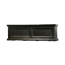 Very attractive well made window box, super quality, and looks terrific on our house. Mayne Fairfield 3 Ft Window Box In Black The Home Depot Canada