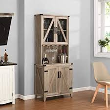 Organize the home bar with a bar cabinet refreshing your kitchen cabinets? Bars Wine Cabinets Amazon Com