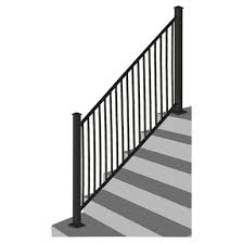 These cables and fittings have been coated with black oxide to give them a dark, matte appearance as an alternative to the light, shiny look of raw stainless steel. Excalibur Stair Rail Sturdy Steel 34 X 72 Black 73018019 Reno Depot