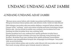 Berisi tentang definisi, pengertian, serta aturan dan. Adat Dan Tradisi Jambi Bersama Anasalfia Manajemen Ppt Download