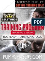 Program Workout Mike Thurston Sports Athletic Sports