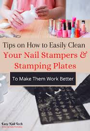 1 x stamper 1 x scraper total. How To Clean Nail Stampers Stamping Plates Properly Nail Stamper Nail Stamping Plates Gel Nail Tips
