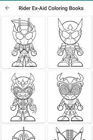 See more ideas about kamen rider, kamen, coloring pages. Rider Ex Aid Coloring Books For Android Apk Download