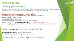 Express And Implied Terms Ppt Download