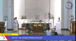 Semarak perayaan minggu palma di. Sejumlah Gereja Katolik Di Surabaya Juga Gelar Misa Natal Virtual Suara Surabaya