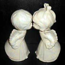 Free delivery and returns on ebay plus items for plus members. Vintage Ceramic Hand Painted Kissing Angel Figurines Art Collectibles Sculpture Delage Com Br