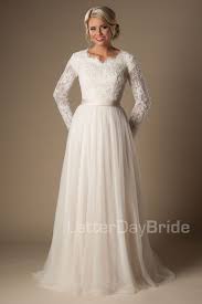 Fairchild Modest Long Sleeve Gown Modest Wedding Modest Bride Modest Ballgown Temple Wedding Dresses Modest Bridal Gowns Wedding Dress Long Sleeve