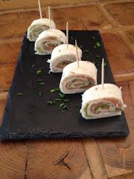 Wrap Au Saumon Fume Et Au Boursin Wrap Au Saumon Aperitif Wrap Aperitif Saumon Fume
