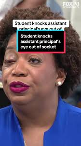 Corsicana ISD assistant principal Candra Rogers describes the moment her  eye was knocked out of socket while confronting a student. #news  #teachersoftiktok #texas