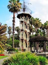 From This Tower At Paradise Point Resort One Can See All Of Mission Bay Great View San Diego California Great View Mission Bay San Diego