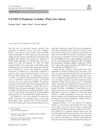 For winning essays click here. Pdf Covid 19 Pandemic In India What Lies Ahead