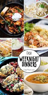 Easy Weeknight Dinners To Make This Week Easy Weeknight Dinners Dinner Recipes Easy Quick Easy Dinner