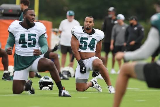 Eagles training camp: Jeremiah Trotter Jr. is feeling right at home so far