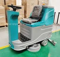 Large Water Tank Floor Scrubber Commercial Automatic Scrubbing Machine with  Loading and Unloading Brush