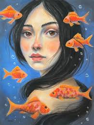 Water symbolizes emotion in creative mind