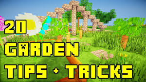 Minecraft 20 Backyard Garden Landscaping Ideas Tutorial Xbox Pe Ps3 Pc Minecraft Garden Backyard Garden Landscape Backyard Garden Layout