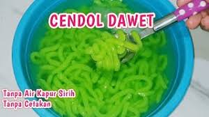 Dan masukkan 2 dan 1/2 cawan air dalam mesin 6. My Cooking Zone Air Cendol Cute766