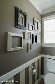 Wider chair rails work better in rooms with higher ceilings. Chair Rail Molding Ideas For The Bathroom Renocompare