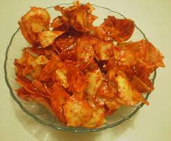 Kripik Singkong Balado Keripik Resep Masakan Indonesia Resep