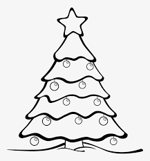 Sapin 01 Xmas Bw Drawing Simple Christmas Tree 800x800 Png Download Pngkit