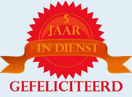 Leuke 5 Jaar In Dienst Felicitatie Plaatjes Leukeplaatjesz Nl 5 Jaar Werk Jubileum Gefeliciteerd