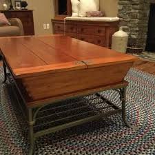 Black metal wire round wood lift top storage side table basket home furniture. Lift Up Table Mechanism Rockler Woodworking And Hardware