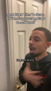 Jack Black Shadow Boxes at Australian Beach