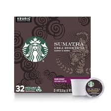 More often it tastes too bitter, made drinkable only with plenty of milk and sugar. Amazon Com Starbucks Dark Roast K Cup Coffee Pods Sumatra For Keurig Brewers 1 Box 32 Pods Grocery Gourmet Food