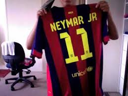Best sellers gift ideas new releases whole. Fc Barcelona 2014 15 Home Jersey Neymar Jr Youtube