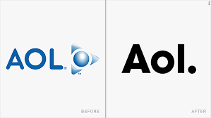 The period in the logo was added to suggest confidence and completeness, declaring aol is the place to go for the best content online, period. Aol Logo Changes That Drove People Crazy Cnnmoney