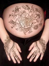 Pregnant women are traditionally adorned with henna for blessing and protection from the evil eye. Silk Stone Spa Portland Oregon Henna For Pregnancy