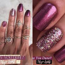 How You Dune Tokyo Lights Accent Color Street Nails Nail Color Combos Nail Colors