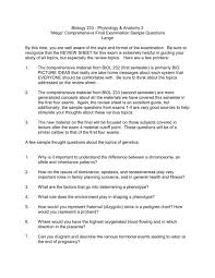 sample questions final exam