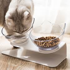Using a slow feed cat bowl will slow your cat down when they eat, reducing or eliminating vomiting after mealtime. 15 Tilted Platform Anti Vomiting Orthopedic Pet Double Bowl Cat Feeder Raised Pet Food Bowl Water Bowl With Stand Walmart Com Walmart Com