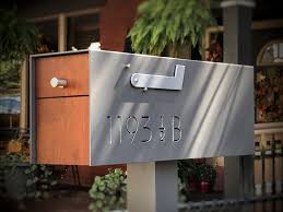 Check spelling or type a new query. Custom Modern And Contemporary Post Mounted Aluminum And Ipe Mailbox Architectural Metalwork And Signa