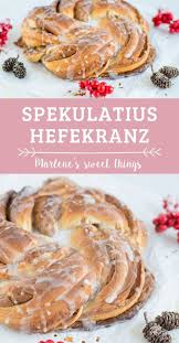 Spekulatius Hefekranz So Schmeckt Weihnachten Hefekranz Weihnachtsessen Rezepte Rezepte