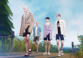 The sims 4 clothing inspired by south korean celebrity airport culture. Early Summer Korean Creators Collaboration At Osoon Sims 4 Updates