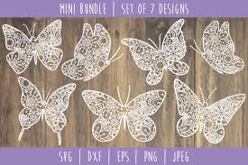 Download Butterfly Mandala Zentangle Bundle Set Of 7 Svg 290935 Svgs Design Bundles PSD Mockup Templates