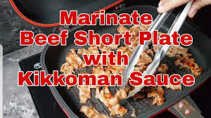 The grilled chicken which comes in sizzling. Marinate Beef Short Plate With Kikkoman Sauce Daging Sapi Slice Ala Yoshinoya Sukiyaki Youtube