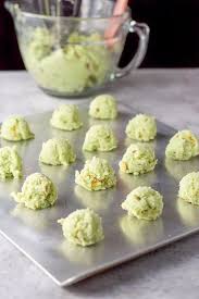 I make these in all different shapes, but if you use 2 equal sized glasses to cut circles and seal the edges, you can get more filling to stay in the cookie (rather than. Cream Cheese Pistachio Cookies Desserts Popular Cookies Yummy Cookies