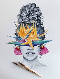 Sketch Bird Of Paradise Drawing Pin On Iv