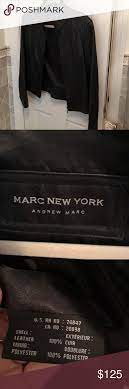 Marc Ny Andrew Marc Leather Jacket Black S Leather Jacket Black Andrew Marc Leather Jacket