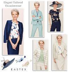 Eastex Over 50 S Fashion Dress Skirt And Trouser Suits Grandmother Of The Bride Outfits Bride Clothes Mother Of The Bride Outfit 50s Fashion Dresses
