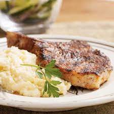 How does this food fit into your daily goals? 20 Minute Heart Healthy Meals Pork Steak Recipe Pork Recipes Low Cholesterol Recipes